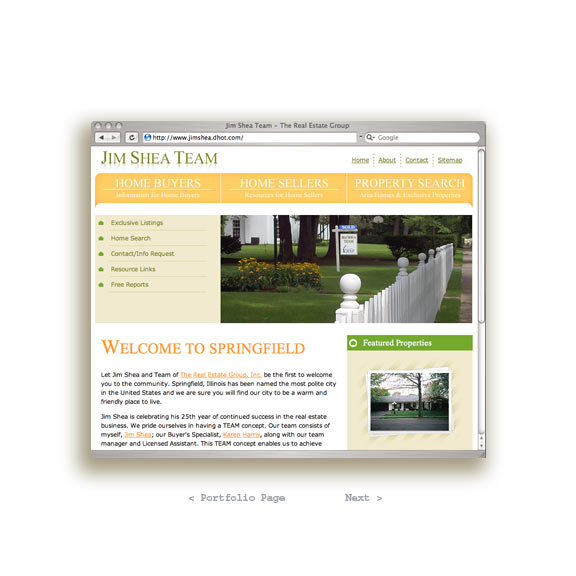 DHOT Website - Jim Shea Team